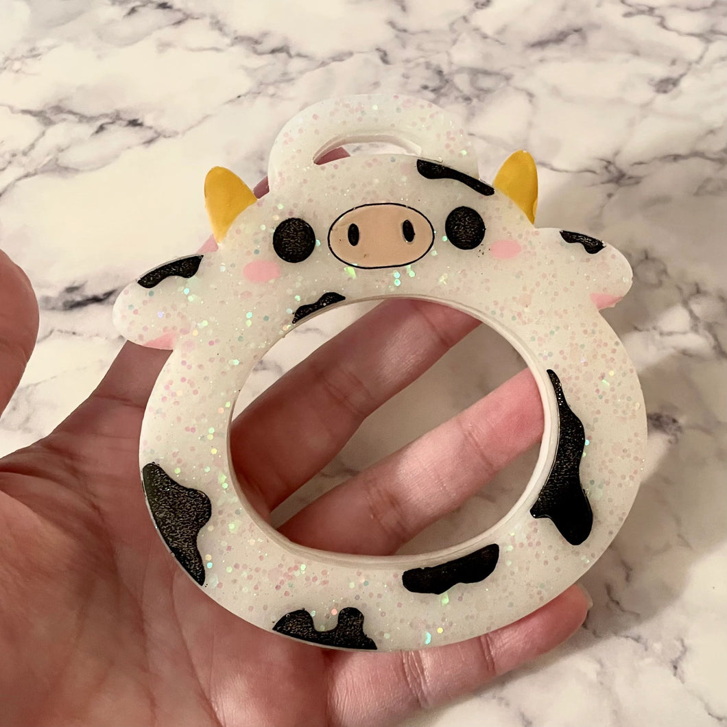 Kawaii Squish Marshmellow Cow Tsurikawa